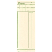 1000 Time Cards Consecutive 3.25 x 9.00 FORM 84171