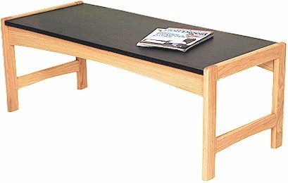 oak and granite coffee table